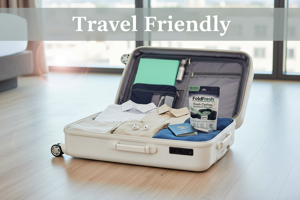 FoldFresh Travel Friendly Banner